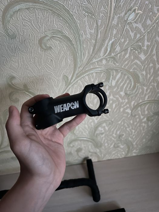Руль баран Weapon + Райзер + Вынос Weapon 31.8 (Fixed Gear)