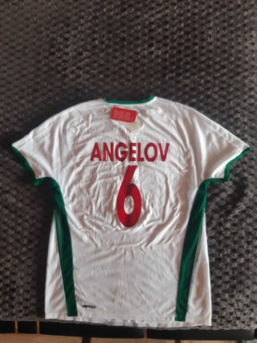 Фланелка на Бг нац. отбор на Ст. Ангелов- Пелето, чисто нова