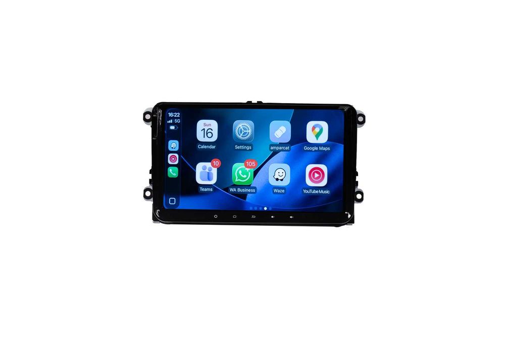 Navigatie VW Skoda Seat Android 14 , Apple Carplay , Android Auto + Camera Marsarier