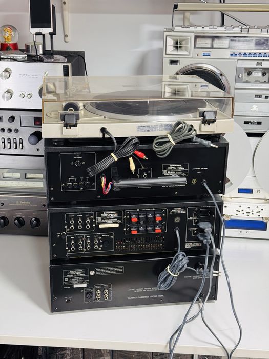 Linie PIONEER BLUE - amplificator,tuner,deck ,pick-up,Magnetofon-10/10