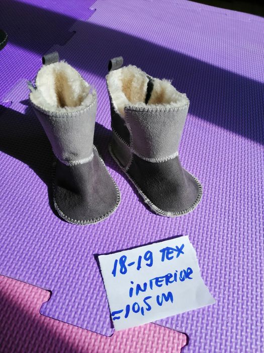 Papucei ghetute cizmulite de iarna pt copii