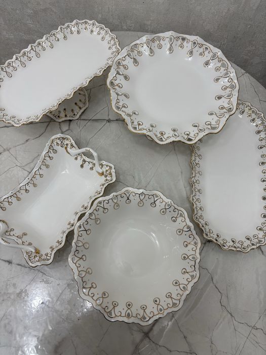 Посуда белая восьмерка