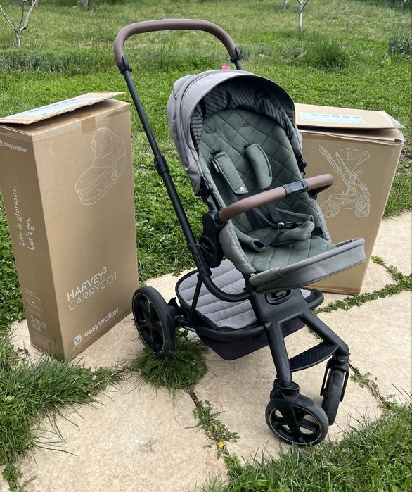 Количка Easywalker Harvey 3 Premium - Emerald Green