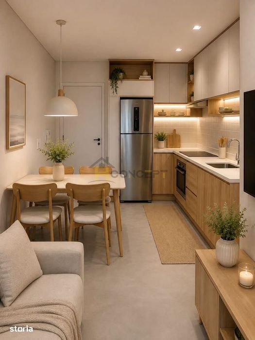 Apartament tip studio proiect nou Biruintei 35