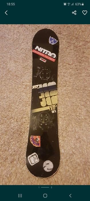 Placa Snowboard NITRO 137 CM