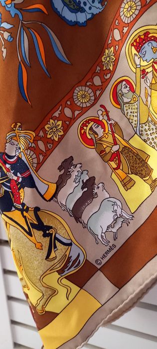 Eșarfă Hermes 90 copacul