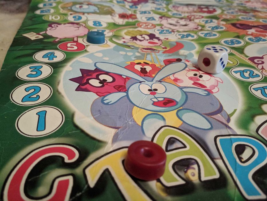 Смешарики Настольная Игра для всей семьи