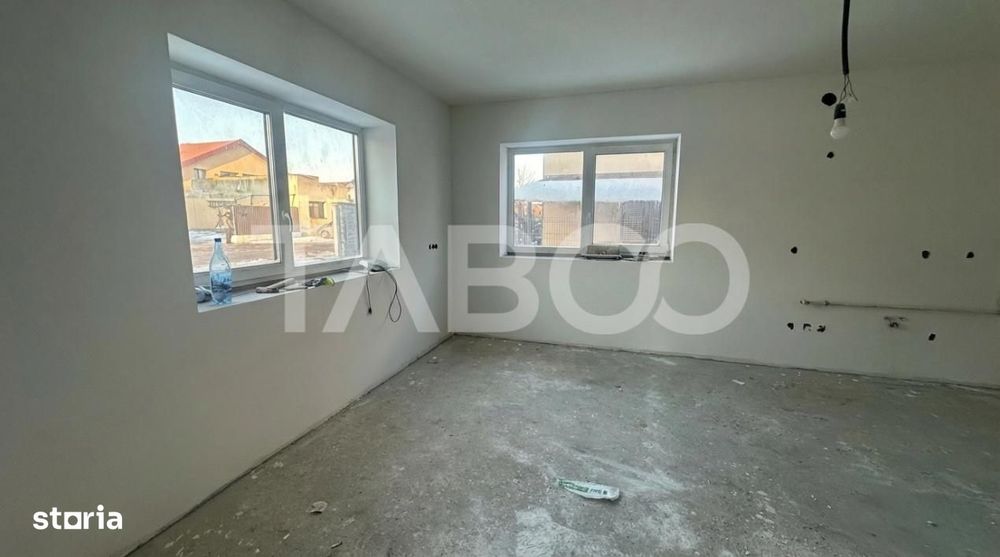 Casa 4 camere  de tip duplex 140 mpu 2 bai zona Veterani in Sibiu