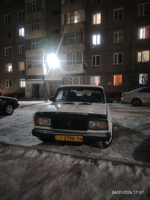 Ваз 2107 на ходу