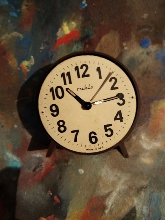 Бутонели, копчета, ръкавели за риза Будилник Ruhla, GDR