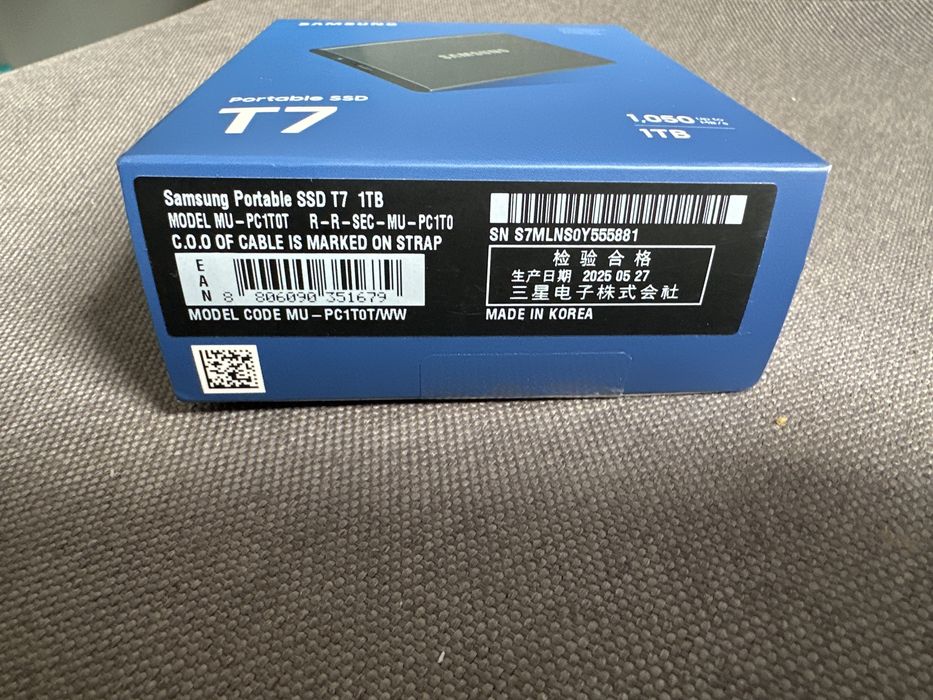 Samsung T7 Shield 1 Tb si 2 Tb