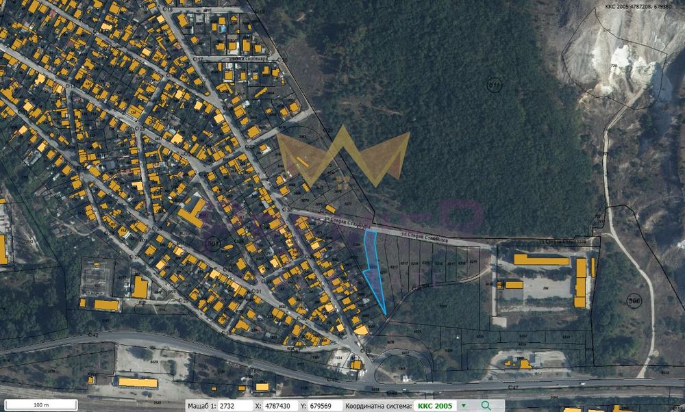 Продава се Парцел в Белослав - 1538 кв.м за 43 €/кв.м - Снимка #2