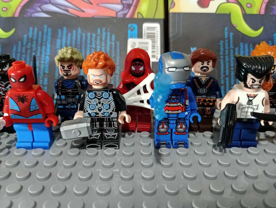 Lego фигурки. Лего человечки