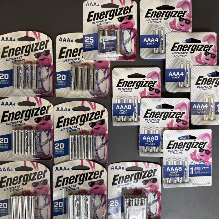 Батарейки (Энерджайзер) Energizer Ultimate Lithium - АА/AAA для GPS