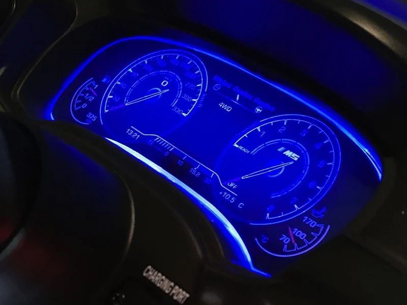 Bmw m5 24v – детска акумулаторна кола, сребриста, eva гуми