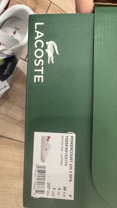 Кеды Lacoste оригинал