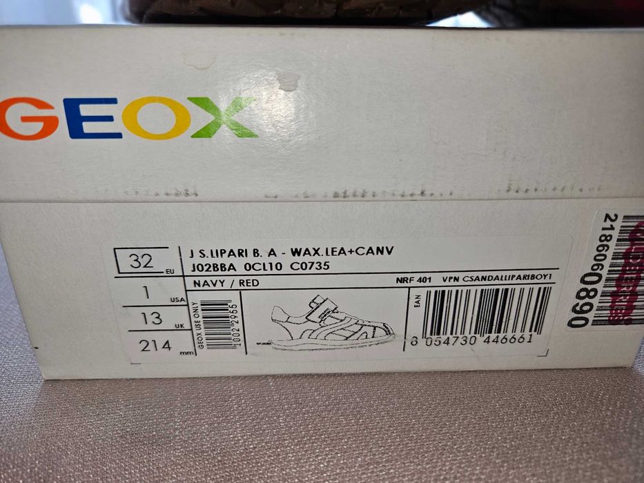 Сандалии Geox кожа, размер 32