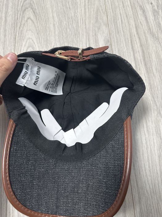 Sapca Miu Miu De piele