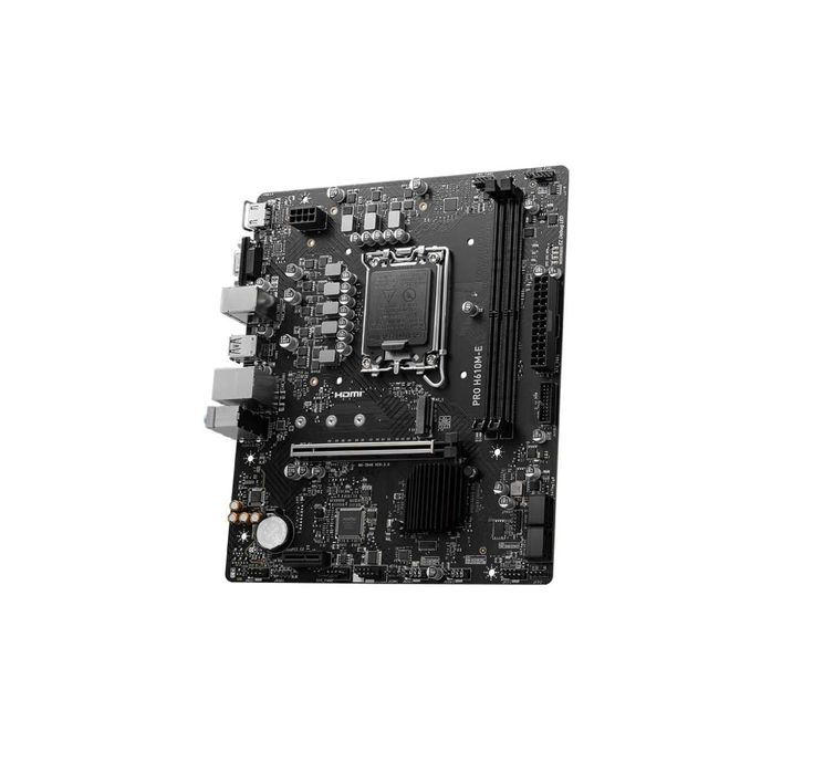 ; Материнская плата MSI PRO H610M-E DDR5 LGA1700