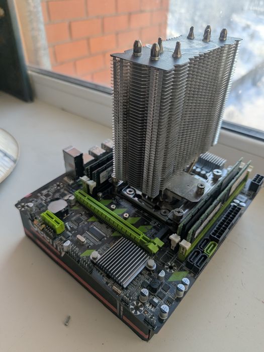 Комплект материнская плата, ОЗУ, процессор