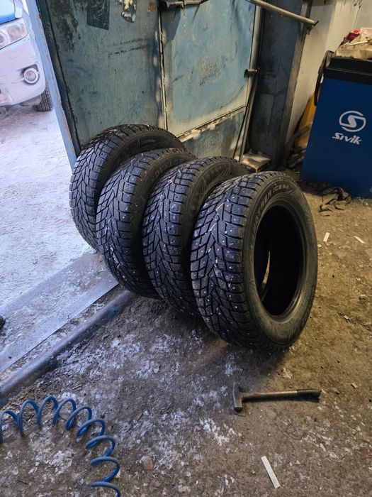 Резина зимняя шипованная