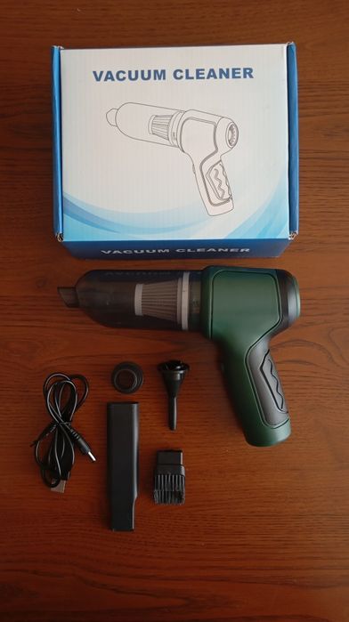 Автомобильный пылесос 2 в 1