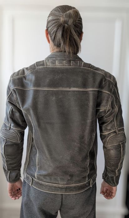 Geaca moto piele Modeka Vincent Aged Maro