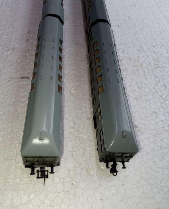 Vagon etajat TT trenulet electric scara 1:120