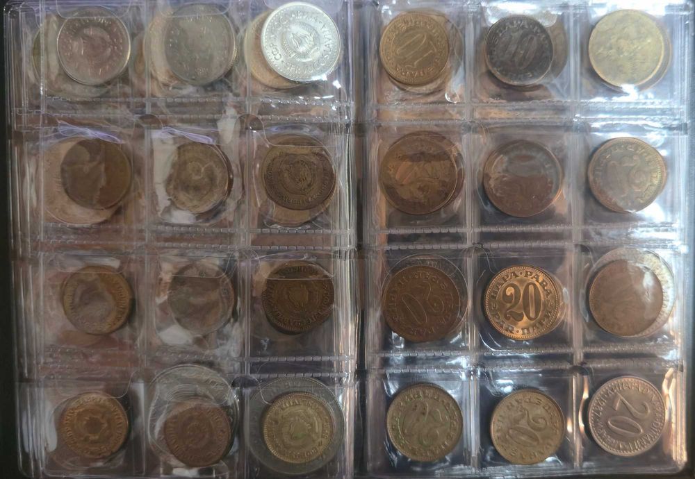 монети ЮГОСЛАВИЯ 69 бр