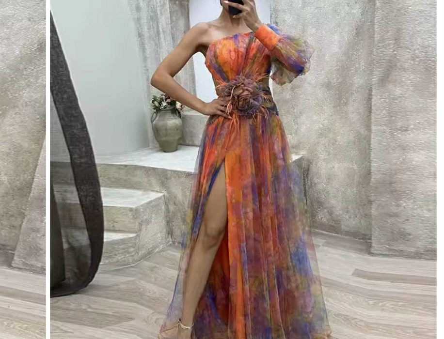 Rochie eleganta  cu o maneca