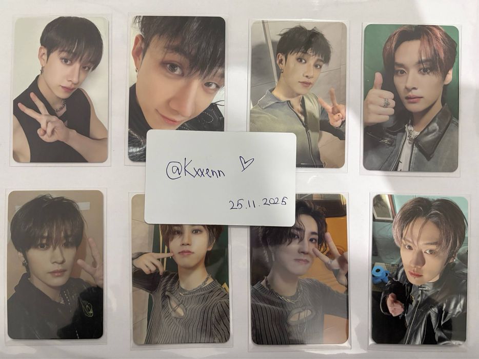 официальные карты stray kids kpop