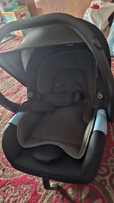 Детска комбинирана количка 3 в 1 Buba - Zaza, Cream