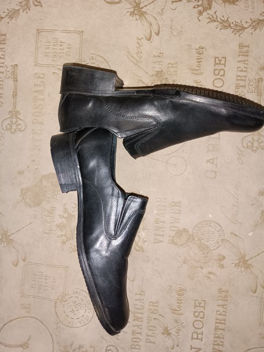 Военные кожаные туфли