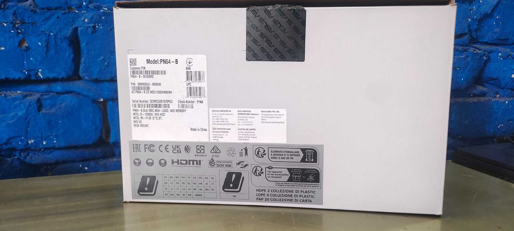 мини компьютер asus pn64 core i5 12500