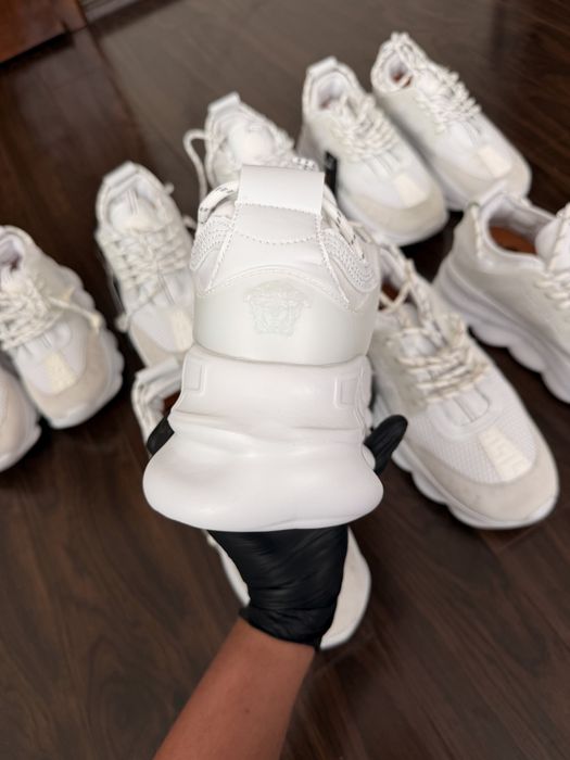 Versace Chain Reaction White