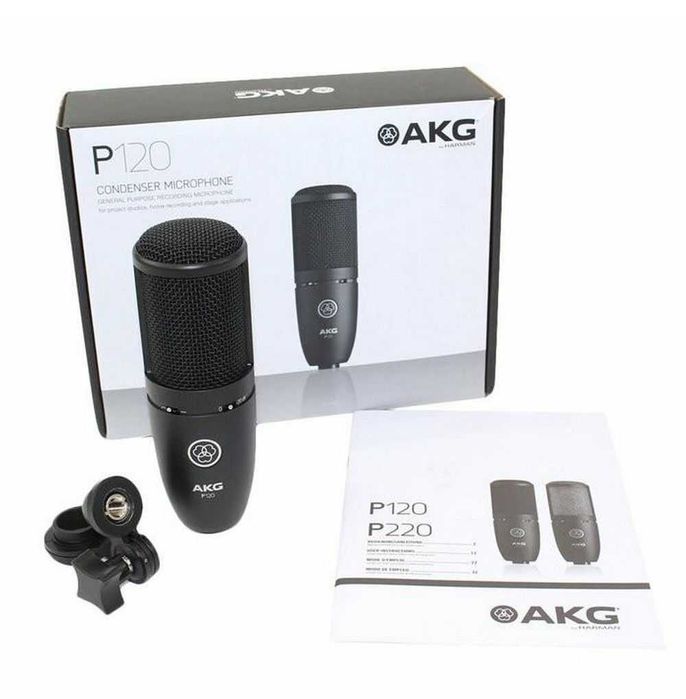 Cтудийный микрофон AKG P120 (Оригинал) – качество за доступную цену