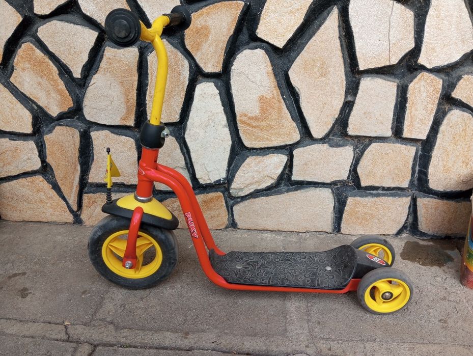Колело и тротинетка