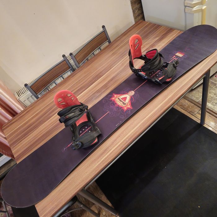 Placa Snowboard Redline Optin 158 cu Legaturi Crazy Creek Marime M/L