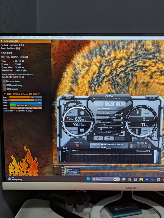 RTX 3070 TI gigabyte aorus master