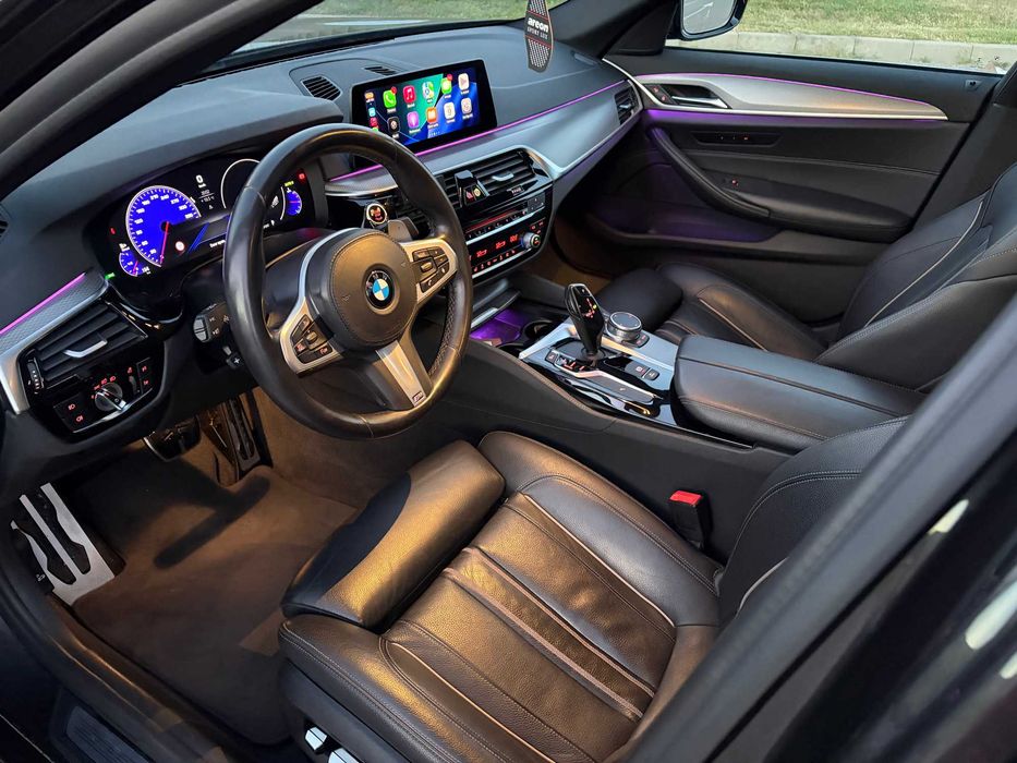BMW Seria 5 G30 520d 190CP M-paket Full Led Jante Camera Piele Carplay