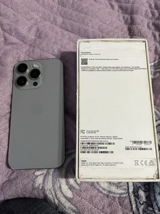 Айфон 15 pro 256гб