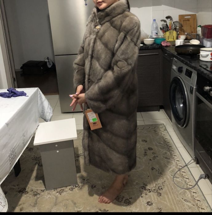 Шуба норка почти новая