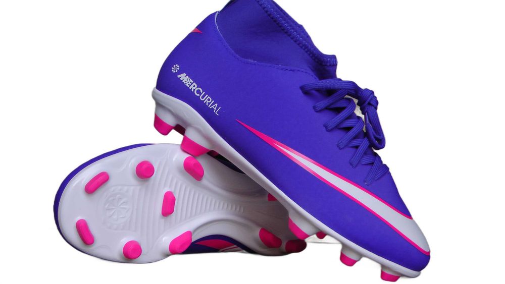 Ghete fotbal crampoane NOI Nike JR Superfly 10Club marimea 32.etc.37,5
