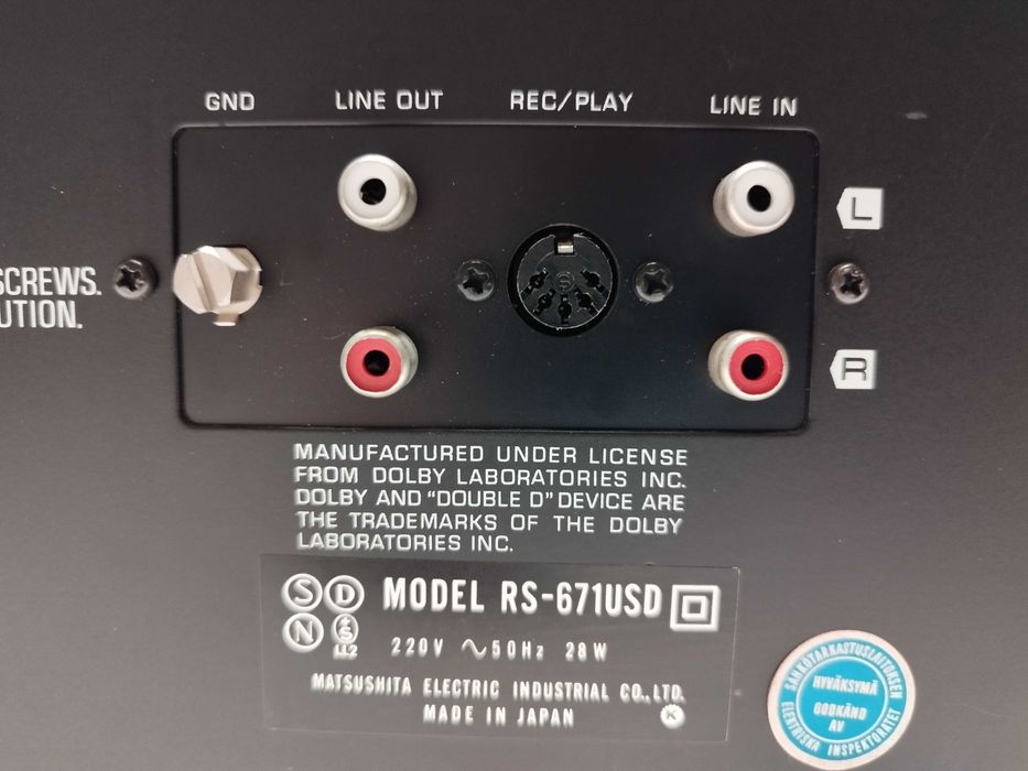 Stereo Cassette Deck TECHNICS RS-671USD - Rar/Vintage/Japan/Impecabil