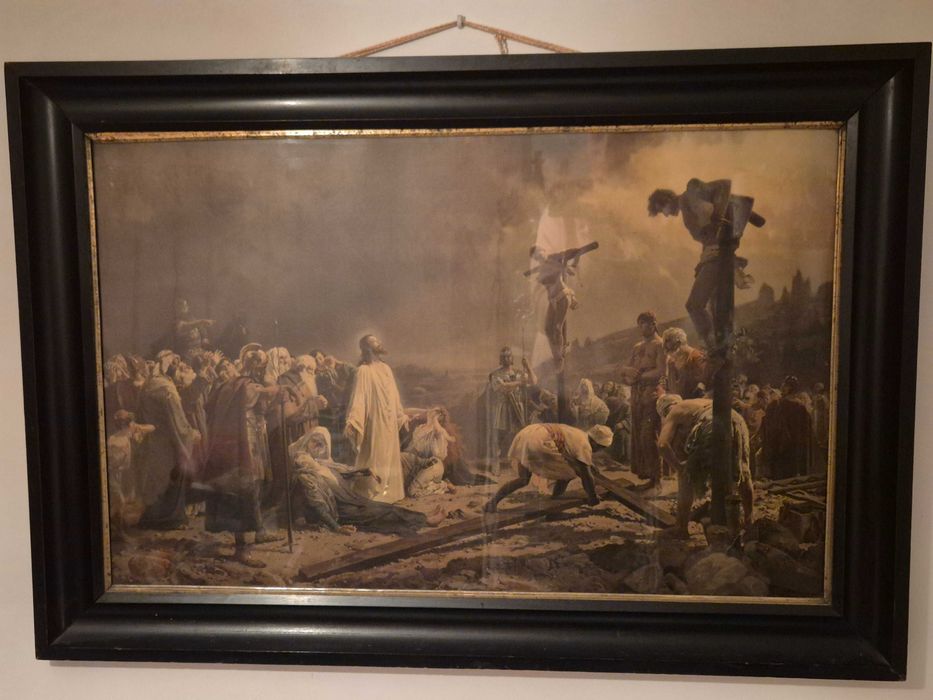 Tablou "Rastignirea" de Hermann Clementz- print