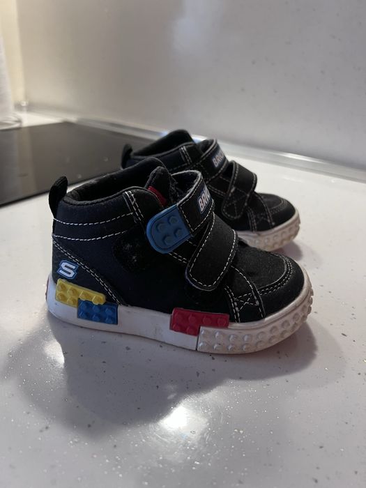 Детски високи маратонки Skechers Lego