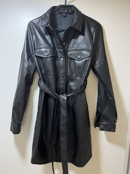 Кожена рокля- риза