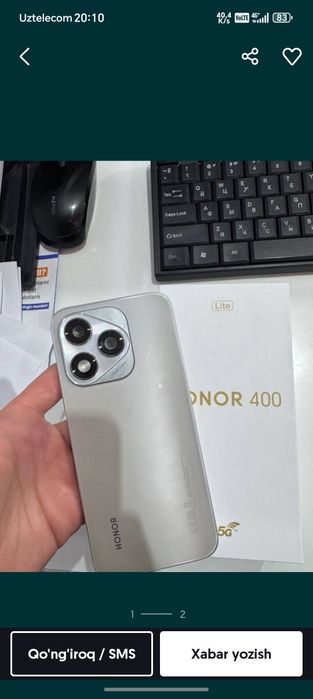 HONOR 400 LITE Karobka dokument full