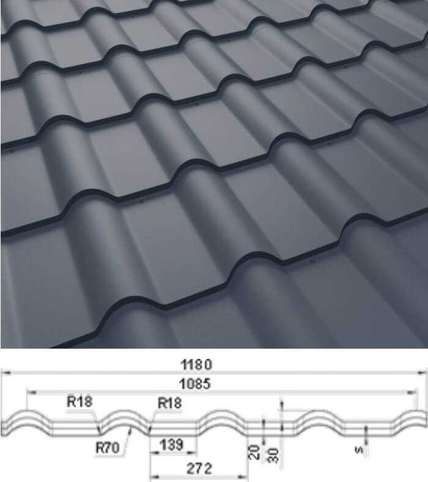 Кровля  Металлочерепица Сайдинг