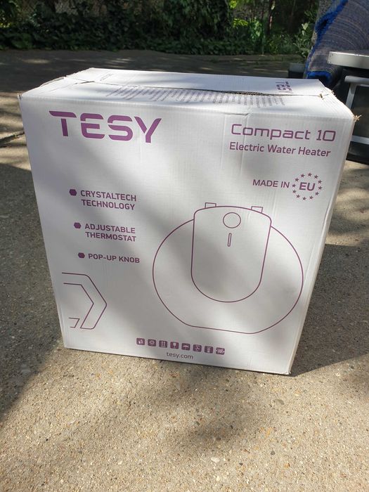 Бойлер TESY 10литра чисто нов бързонагряващ